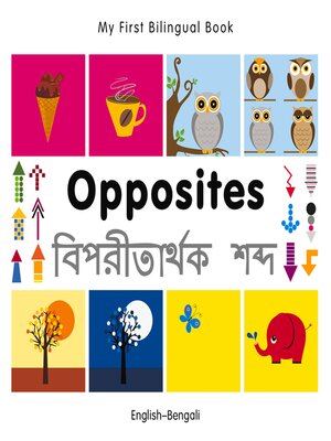 cover image of My First Bilingual Book–Opposites (English–Bengali)